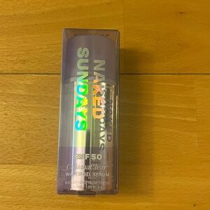 Naked Sundays cabana clear spf 50 water gel serum NWT